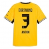 Borussia Dortmund Waldemar Anton #3 Hjemmedrakt 2026-27 Kortermet